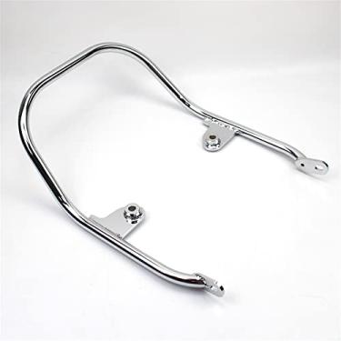 Imagem de Acc-Creativity Sissy Bar Encosto de Passageiro Apoio Traseiro para Motocicleta Compatível com Kawasaki Z900RS 2017-2018 (Prata)