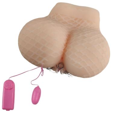 Imagem de Bunda Realista Com Vibrador Controle Masturbador Masculino