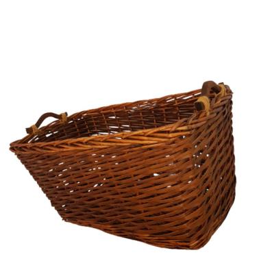 Imagem de Cesto Retangular Em Vime Natural Alt 30cm X Larg 29cm X Comp 48cm