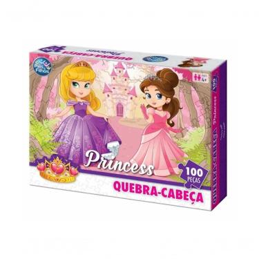 Imagem de Puzzle Infantil 100 Peças - Princess - Pais E Filhos