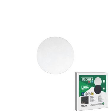 Imagem de Arandela Plafon Led Taschibra Luna 210 10w 2700k Luz Quente Bivolt Branco