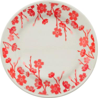 Imagem de Kit 2 Pratos De Sobremesa Donna Jardim Oriental Oxford Cerâmica 19cm