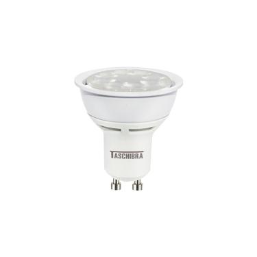 Imagem de Lâmpada Led Taschibra Tdl 50 Dicroica Mr16 7w Bivolt Gu10 6500k Luz Branca