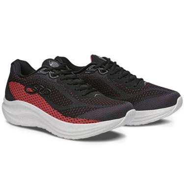 Imagem de Tênis Olympikus Soma Masculino - Grafite e Vermelho