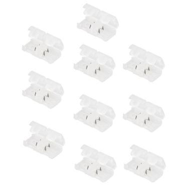 Imagem de Conector Emenda Fita de LED Kit 10 unidades Decoraçao Casa Loja Ilumin