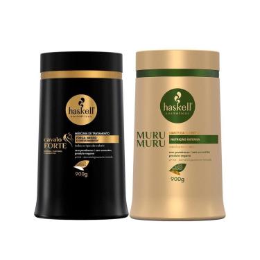 Imagem de Kit Máscaras Cavalo Forte E Murumuru 900Gr Haskell