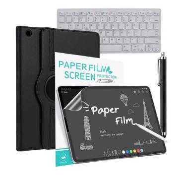 Imagem de Kit Capa Teclado + Película + Canete Para Samsung Galaxy Tab A9