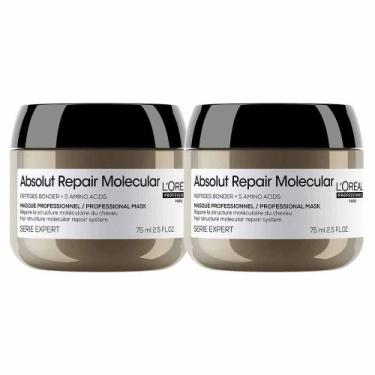 Imagem de L'Oréal Professionnel Absolut Repair Molecular - Kit Com 2 Máscaras de