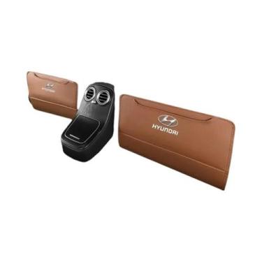 Imagem de Capa Protetora Universal De Couro Para Assento De Carro, Para Hyundai 