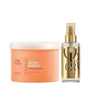 Imagem de Wella Nutri-Enrich Masc 500ml + Oleo 100ml - Wella profissional