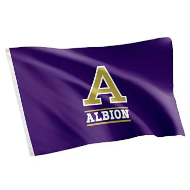 Imagem de Albion College Flag Britons Flags Banners 100% Polyester Indoor Outdoor 3x5 (Style 1)