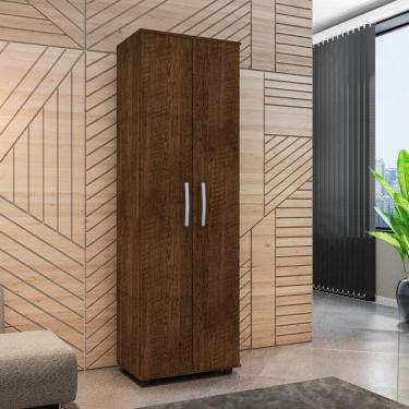Imagem de Armário Multiuso Com 2 Portas Floriano Malbec