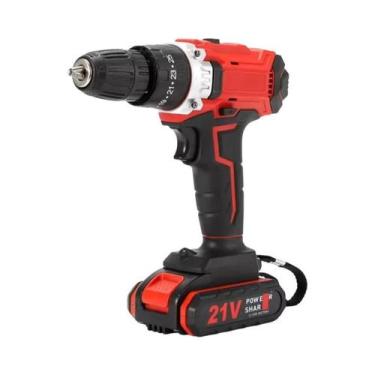 Imagem de Furadeira Sem Fio 21V Mini Recarregável, Ferramenta Elétrica Portátil 