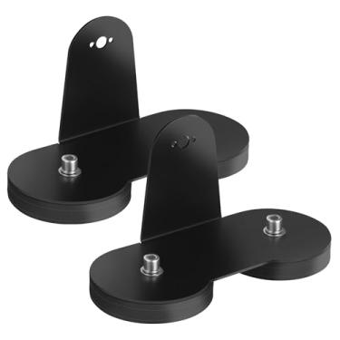 Imagem de Suportes de montagem de barra de luz magnética, AKD Part 2 peças de luz LED potente suporte magnético para ventosa kit universal de suportes de barra de luz para barra de luz curva reta no teto do