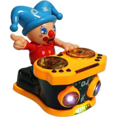 Imagem de Brinquedo de DJ Palhaço Elétrico Crianças Brinquedo Musical - OMF