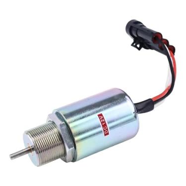 Imagem de HOLDWELL Solenoide de parada de combustível 12V MM436629 MM43662902 compatível com Toro 3000D Mitsubishi L3E L3E2 L3A L3C