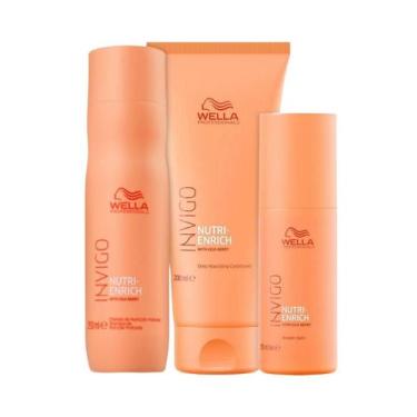 Imagem de Wella Nutri-Enrich Sh 250ml + Cond 200ml + Leave-in 150ml - Wella prof