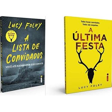 Imagem de KIT 2 LIVROS LUCY FOLEY A Lista de Convidados + A Última Festa - Intrí