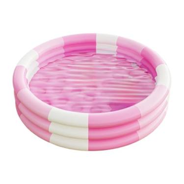 Imagem de Piscina Insuflável Infantil - Piscina Inflável Exterior - Brinquedo de Água com Almofada de Natação Para Diversão em Família em Casa Quintal Acampamento Pátio Interior e Exterior