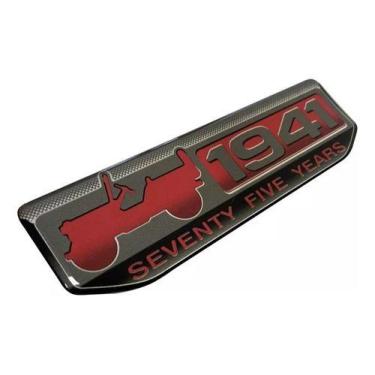 Imagem de Emblema Jeep Renegade Wrangler Compass 1941 75 Anos - SPTS