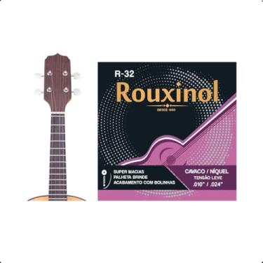 Imagem de Encordoamento de aço para cavaquinho leve com bolinha r32
