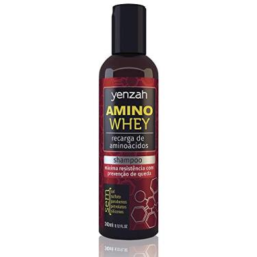 Imagem de Amino Whey Shampoo, Yenzah, Marrom, 240 ml