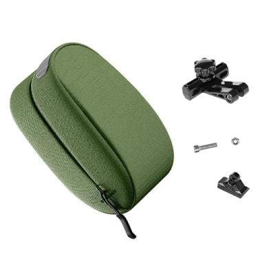 Imagem de YIJU Bolsa de selim para bicicleta de montanha, bolsa para selim de bicicleta, pacote de assento traseiro para ciclismo, Verde
