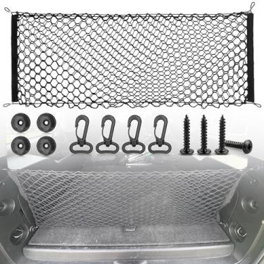 Imagem de Rede organizadora de rede de envelope Red WOLF ajustável para Toyota, Honda, Ford, Mercedes Benz, Subaru