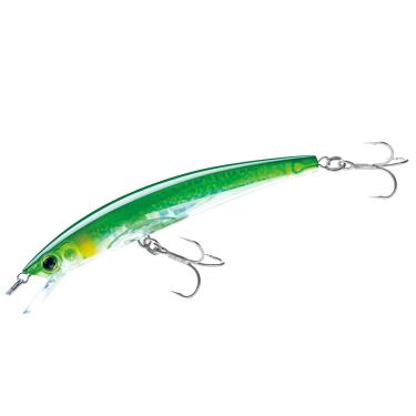 Imagem de Yo-Zuri Isca flutuante Crystal 3D Minnow, verde prata, 11,4 cm (4 3/8")
