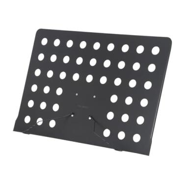 Imagem de MERIGLARE Suporte para partituras de mesa, suporte para partituras de mesa compacto, portátil, multifuncional, para leitura de livros, livros de receitas para