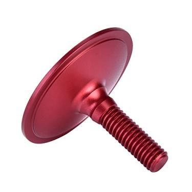 Imagem de Taruor Plugues Finais do Guidão de Bicicleta Liga de Alumínio Acessórios Substituição Integrada Design Integrado Preto ou Vermelho Parte Ciclismo Opcional (Vermelho)