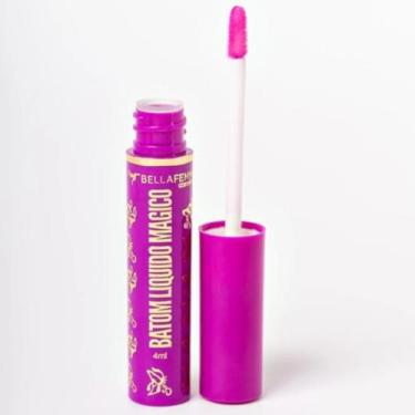 Imagem de Gloss Labial Batom Líquido Mágico 4Ml - BellaFemme, Roxo