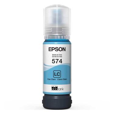 Imagem de Refil de Tinta Epson T574520 - 70ml - Ciano Claro - Para Multifuncionais Epson - L8050/L18050/