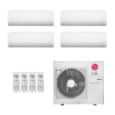 Imagem de Ar-Condicionado Multi Split Inverter LG 36.000 (2x Evap HW 9.000 + 2x Evap HW 12.000) Quente/Frio 220V							