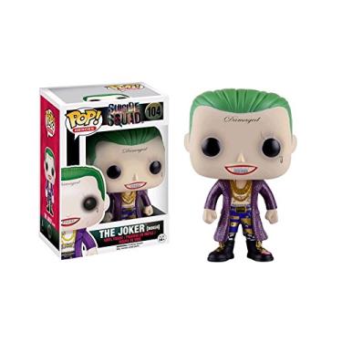 Imagem de Funko Pop FK8660 Boneco de vinil do Coringa do Esquadrão Suicida de 9 cm