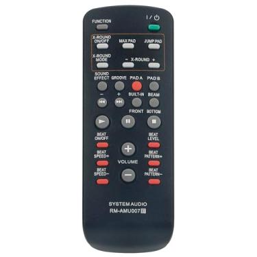 Imagem de Comandante de controle remoto de substituição RM-AMU007 compatível com o sistema estéreo Sony LBT-ZUX9 FST-ZUX9 LBT-ZUX10D HCD-ZUX9 HCD-ZUX10D LBTZUX9 FSTZUX9 LBTZUX10D HCDZUX9 HCDZUX10D SS-ZUX9