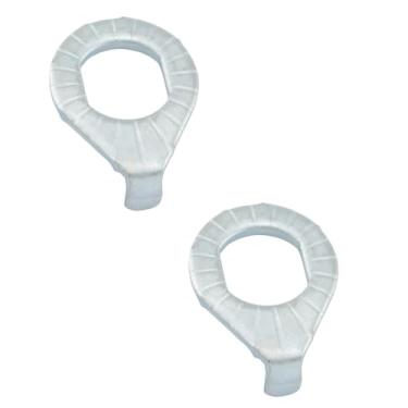 Imagem de DGHAOP 4 peças de arruela de gancho de cubo de bicicleta, acessórios de roda de bicicleta, clipe fixo de metal, peça de ciclismo