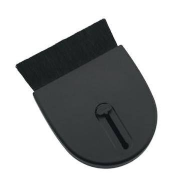 Imagem de DGHAOP Escova de limpeza retrátil semicircular periférica para computador/tela/teclado/instrumento ferramenta de remoção de poeira design de alça telescópica