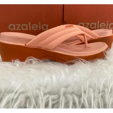 Imagem de Sandalia azaleia ana, tamanco anabela feminino 19305, Bege peonia, 35