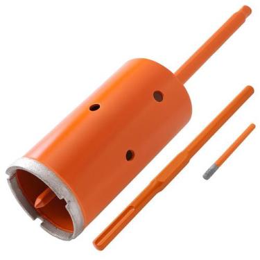 Imagem de Kit Serra Copo Longa Diamantada 65x150mm Haste Sds 180mm - grepar