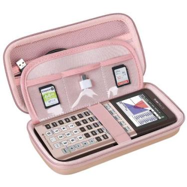 Imagem de Estojo rígido BOVKE para Texas Instruments TI-84 Plus CE em ouro rosa