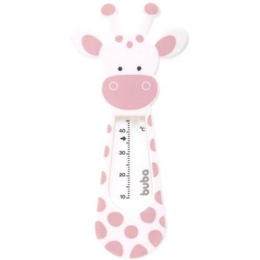 Imagem de Termômetro de Banho Buba sem Mercúrio Girafinha Rosa