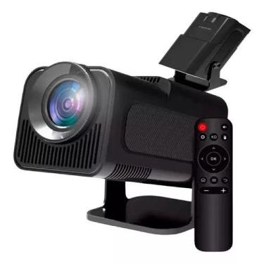 Imagem de Projetor HY320 com Bluetooth, HDMI, WiFi 6 e Android TV com Pilha Incl