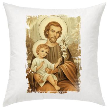 Imagem de Almofada Decorativa São José 30 X 30 Cm