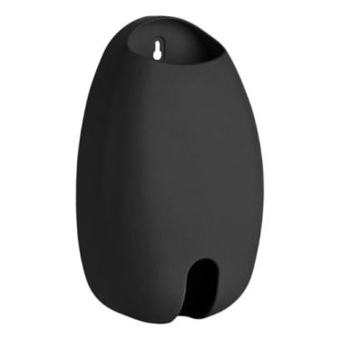 Imagem de Porta Sacola Puxa Saco Sacolas Plásticas Dispenser Parede (Preto)