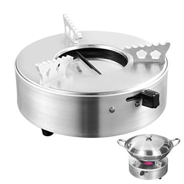 Imagem de Campismo Portátil, Queimador Álcool Líquido para Forno Interior, Utensílios cozinha forno aço inoxidável, fogão a álcool líquido, perfeito para buffets e
