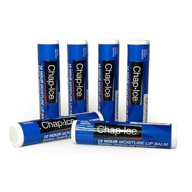 Imagem de Chap-Ice Protetor labial tradicional Full-Stick com FPS - 6 unidades (6 unidades, umidade (SPF-15))