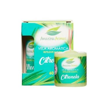 Imagem de Vela Aromática Citronela 60g - Amazônia Aromas