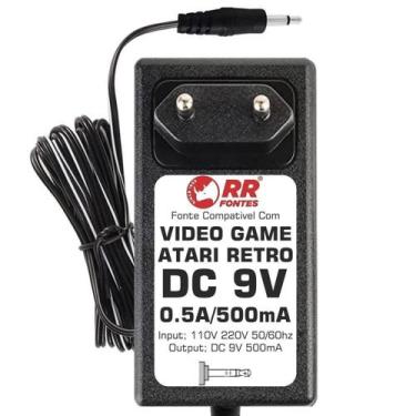 Imagem de Fonte 9V Para Video Game Atari 2600 Daktar Cce Retro Polivox - Rrfonte