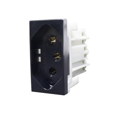 Imagem de Módulo Tomada 20A Inova Pro Class Black Piano 85510 Alumbra